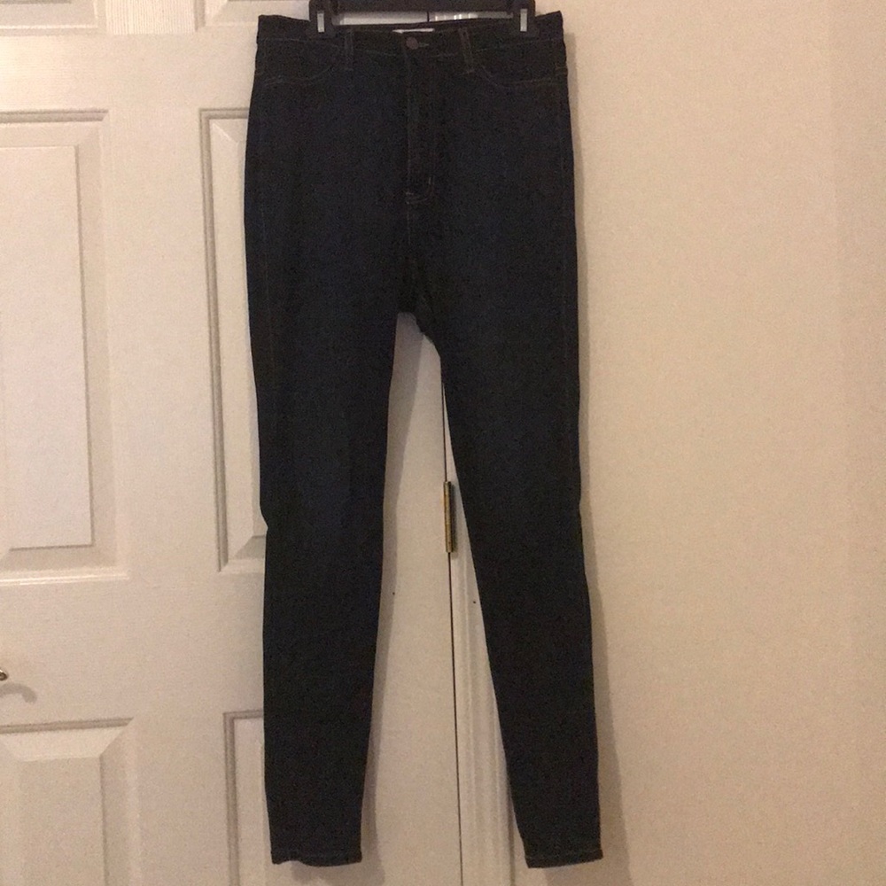 High waisted jeggings